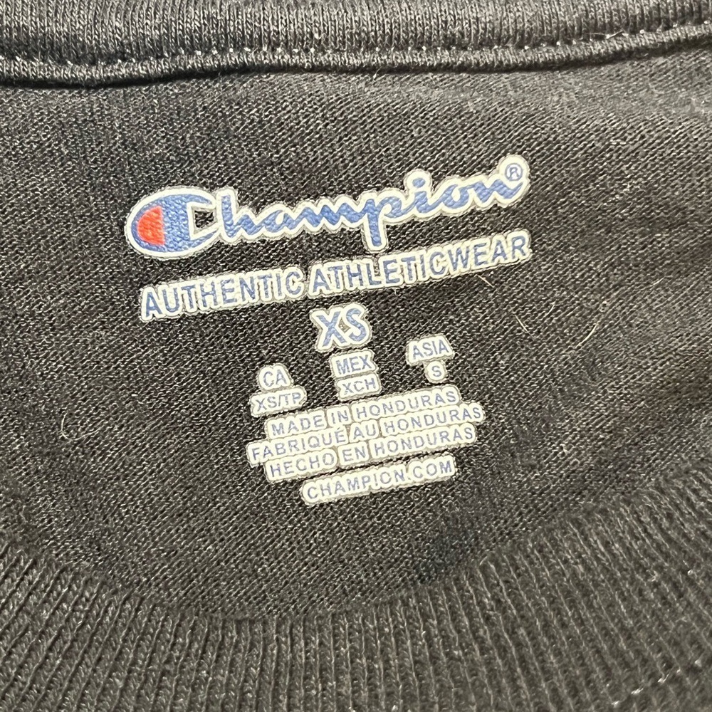 Champion Black CU Colorado Long Black Tees - Long Sleeve Size XS - Picture 2 of 5